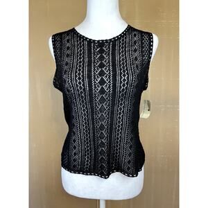 NWT Emanuel Crochet Tank